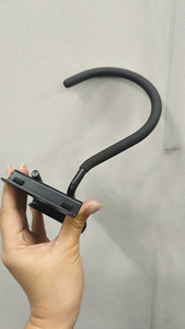 Support mural métallique robuste pour vélo, crochet de garage en fer, système de rail de rangement en acier pour pneus de vélo GAPGAR010 - Product Image 4