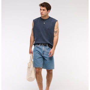 Camiseta sin mangas para hombre, chaleco deportivo, camiseta de tirantes para entrenamiento, top sin mangas para fitness, ropa transpirable de yoga de talla grande OEM - Product Image 2