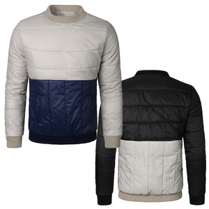 Wholesale Customized Logo <b>Winter</b> Puffer <b>Jacket</b> for <b>Men</b> Warm Lightweight Quilted with Patchwork Pattern - Product Image 2