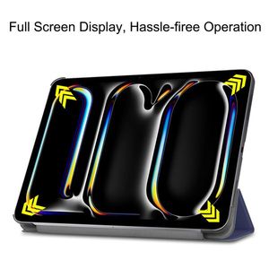 Custodia in pelle con supporto a tre ante M4 per iPad Pro 11 pollici 5a generazione 2024 con tastiera - Categoria prodotto - Product Image 5