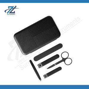 Kit de soin des ongles de voyage pour hommes et femmes, ensemble de manucure en acier inoxydable avec coupe-ongles pour doigts et orteils, lime à ongles courbée, Pakistan - Product Image 6