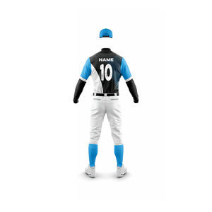 Uniformes de Béisbol y Sóftbol Unisex Personalizados, Camisetas Transpirables y Duraderas, Tela Personalizada, Impresión de Número y Nombre del Equipo por Sublimación - Product Image 3