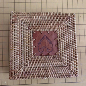 Sac seau en rotin tissé à la main 2025 sac de paille au Crochet personnalisé pour les femmes vêtements d'été et de plage par 99 Gold Data - Product Image 6