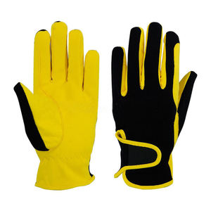 Gants d'équitation 2026 en cuir véritable, à doigts complets, respirants, légers, antidérapants, ajustables, pour usage extérieur – Le meilleur choix - Product Image 2