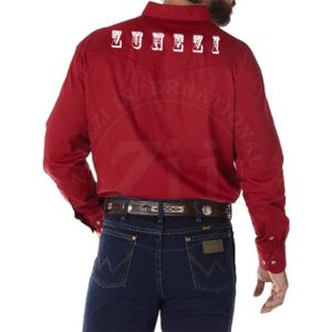 Pearl Snaps Closure FRC <b>Shirt</b> 6.5OZ CAT2 NFPA 2112 ATPV 8.2cal/cm2 Arc Flash Safety FR Lightweight FR <b>Welding</b> Button down <b>Shirt</b> - Product Image 5