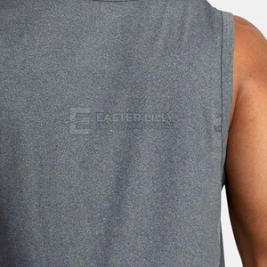 Camiseta sin mangas cómoda para hombre al por mayor, ropa deportiva para gimnasio, camiseta sin mangas para adultos - Product Image 4