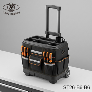 Poignée de chariot pour équipement photographique, 3 sections, en alliage d'aluminium, 405 mm, fermée, pour sacs photo, OEM - Product Image 6