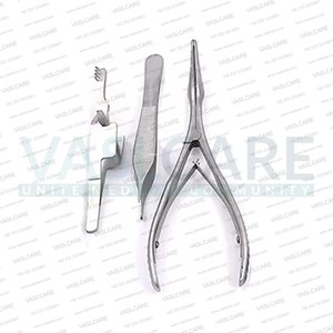 Ensemble d'instruments de chirurgie de la paupière en acier inoxydable, kit de chirurgie des paupières pour chirurgiens plasticiens, certifié CE ISO par Vaslcare - Product Image 3