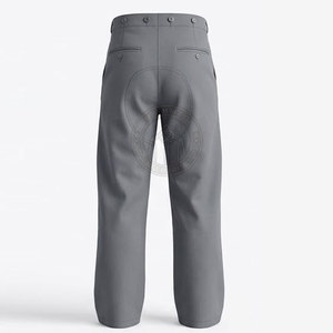 Pantalón de la Guerra Civil de Alta Calidad, Estilo Histórico, con Detalles de Costura Impecables y Corte Cómodo - Product Image 2