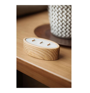 Cuenco de madera para velas de la marca Wooden Dough, calidad estándar, hecho a mano, increíble cuenco para velas, producto indio de gran venta. - Product Image 2