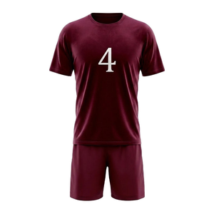Nuevo Estilo Transpirable JAKTIVE WEAR Uniforme de Fútbol para Hombre con Manga Corta, Color y Estampado Personalizados - Product Image 1