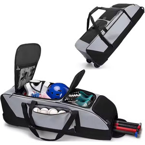 Bolsas de béisbol ventiladas de alto rendimiento para práctica profesional con compartimento transpirable para zapatos y herramientas - Product Image 1