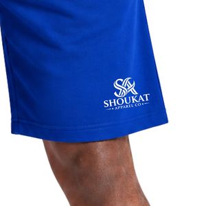 Shorts de sport pour homme bleu royal, taille élastique, décontractés, pour l'entraînement, avec poches latérales, légers, pour tous les jours - Product Image 5