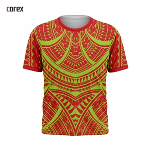 Camiseta Deportiva Personalizada de Polinesia, Sublimada, Sólida, Formal, de Cuello Redondo, Tejida, de Secado Rápido - Product Image 1