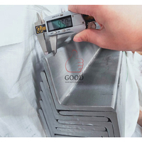 Barre d'angle en acier inoxydable 304 316L laminée à chaud, égal et inégal, pour support structurel de construction