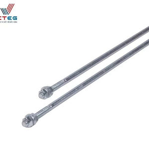 Varillas Roscadas de Doble Extremo Galvanizadas por Inmersión en Caliente para Aplicaciones de Construcción de Estructuras de Acero - Product Image 1