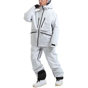 High Quality Winter Warm Waterproof Custom Plus Size <b>Ski</b> Suit For men Polyester Fabric Lightweight Multi Color <b>Ski</b> Suits - Product Image 4