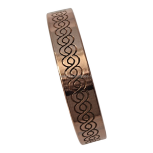 Brazalete Magnético de Cobre Antiguo Clásico con Diseño de Nudo, Brazalete Terapéutico para la Curación Natural y el Bienestar Diario - Product Image 6