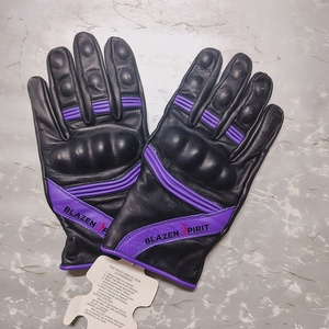Guantes de carreras de calidad superventas Guantes de seguridad de cuero para deportes de moto informales para uso en exteriores - Product Image 4