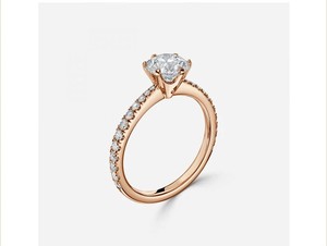 แหวนทองคำ 10K ดีไซน์หรูหราสำหรับผู้หญิง ประดับเพชรโมอิสซาไนต์ทรงเรขาคณิต ทันสมัย เหมาะสำหรับเป็นของขวัญหมั้น วันครบรอบแต่งงาน หรือของขวัญวันแต่งงาน แบบครึ่งวงแหวน - Product Image 4