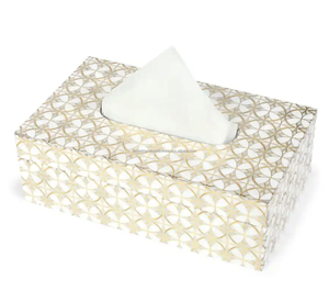 Black Resin Printed Wooden Tissue <b>Paper</b> Holder Box for Dining Room Kitchen Bedroom Dressers and Home Decor/<b>Napkin</b> Box - Product Image 1