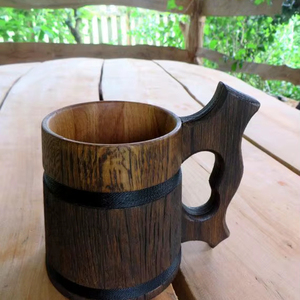 Chope à bière en bois Heritage - Product Image 1