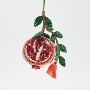 Beaded Fish <b>Bag</b> <b>Charm</b> Ocean Theme Hanging Ornament Handmade - Product Image 4
