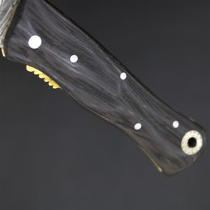 มีดพับพร้อมใบมีดเคลือบสโตนวอชและระบบเปิดแบบแมนนวลที่เรียบลื่น เหมาะสำหรับงานตัดทั่วไปและงานตัดที่ต้องใช้บ่อย - Product Image 2