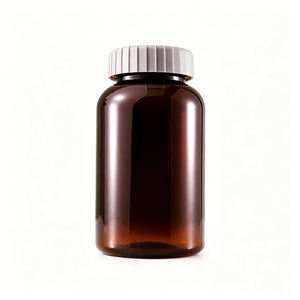 ขวดพลาสติก PET สีเหลืองอำพัน ขนาด 500 ซีซี แบบ PCR พร้อมฝาปิดขนาด 45-400 - Product Image 1