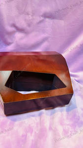 กระเป๋าคลัทช์เรซิ่นสุดหรูพร้อมหูจับทรงเรขาคณิต ดีไซน์เนอร์สำหรับงานเลี้ยงตอนเย็น งานแต่งงาน กระเป๋าทรงแข็ง - Product Image 6