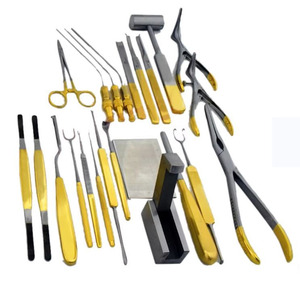 Juego de Instrumentos Quirúrgicos Premium para Rinoplastia, para Cirugía Nasal Cosmética Profesional, Cirugía Plástica ORL, Septorhinoplastia Nasal - Product Image 1