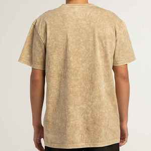 Camisetas Retro de Estilo Urbano con Lavado Ácido, Corte Holgado, Estampado Vintage, Personalizadas - Product Image 2