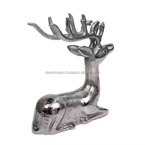 Escultura de aluminio Hogar Sala de estar Dormitorio Escritorio Escultura Estatuas Vajilla hecha a mano Esculturas decorativas por Decor IMPEX - Product Image 5