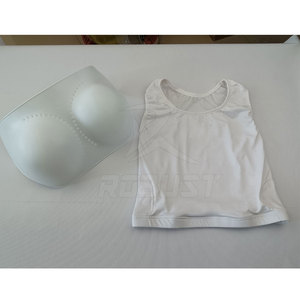 Women <b>Chest</b> Guard Custom Fit Breathable EVA Eco-Friendly Lightweight Adjustable Boxing Protection Customized Colors Logo for - Product Image 6