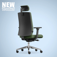 Chaise de bureau ergonomique pivotante de conception italienne pour PDG, vente en gros à prix réduit, modèle Silla Oficina, idéale pour le dessin technique - Meilleures ventes