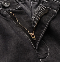 Ensemble deux pièces sur mesure pour homme : chemise à manches courtes respirante et séchage rapide, et jean de haute qualité – Style urbain