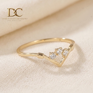 Bague en or jaune massif 14 carats avec diamant de laboratoire taille brillant, bijoux fins pour femmes, certifiée IGI, alliance de luxe - Product Image 4