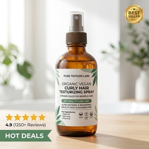 Top Sales Hot Deals Organic Vegan Curly Hair Texturizing <b>Spray</b> Strong Hold for Beard & Hair-Private Label - Product Image 2