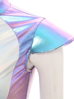 Costumes de danse de scène pour femmes Halloween Alien Cosplay Costumes Outer Space Cutie A-Line Dress for Theme Party Performance