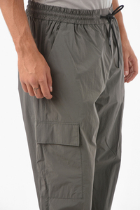 Pantalones Cargo de Nailon para Hombre, Cintura con Cordón, Corte Relajado, Ligeros, Fabricante OEM al por Mayor - Product Image 4
