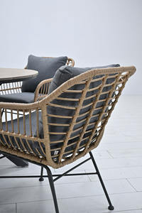 Garden Impressions Juego de comedor Edison de 8 asientos-Diseño elegante con durabilidad superior-Muebles de exterior - Product Image 4