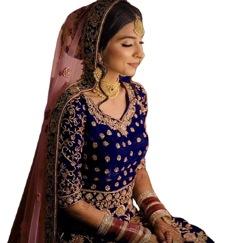 排他的なヘビーシルクジョーゼットパキスタンのイスラムの結婚式とレセプション女性のための特別なデザイナーの美しいドレス
