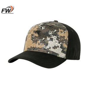 Casquette de baseball tactique camouflage personnalisée en coton avec logo brodé sur mesure - Product Image 2