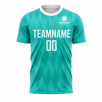Ensemble de maillot et short de football personnalisé en sublimation, grande taille, avec nom d'équipe et numéro de joueur, respirant et à séchage rapide