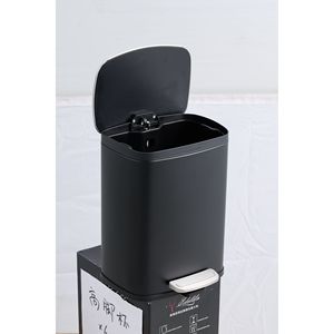 Cestino Rettangolare a Pedale in Acciaio Inox da 5L con Secchio Interno Rimovibile per Uso in Bagno - Product Image 5