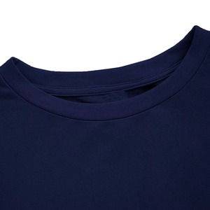 Sweat-shirt tricoté surdimensionné personnalisé pour femme, couleur unie, épaules tombantes, manches longues, col rond, ourlet asymétrique à volants, style automne - Product Image 5