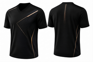 Camiseta de Fútbol para Hombre con Logotipo Personalizado OEM/ODM para Entrenamiento / Camiseta de Fútbol de Diseño Profesional de Alta Calidad para Deportes - Product Image 2