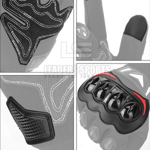 ถุงมือขับขี่มอเตอร์ไซค์หนังวัวแท้ ระบายอากาศได้ดี ป้องกันฝ่ามือ สำหรับกีฬากลางแจ้ง คุณภาพดีที่สุด เหมาะสำหรับทุกเพศ - Product Image 3