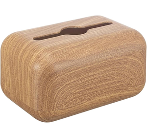 Boîte à mouchoirs en bois, design moderne et minimaliste, boîte à mouchoirs en bois d'acacia personnalisée, artisanat, boîtes à mouchoirs en bois poli brillant - Product Image 1