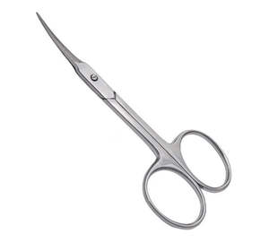 Ciseaux à ongles et à cuticules de qualité supérieure, lame en acier inoxydable extra fine courbée, manche en céramique, pointe aiguisée pour les ongles des doigts et des orteils - Product Image 2